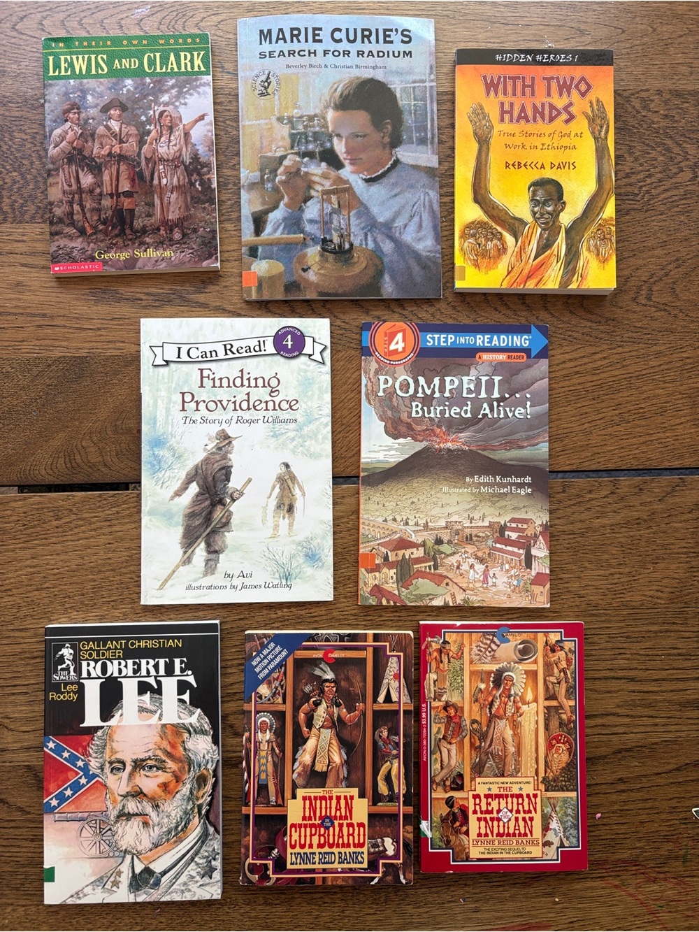 Homeschool Chapter History & Biography Children's Books